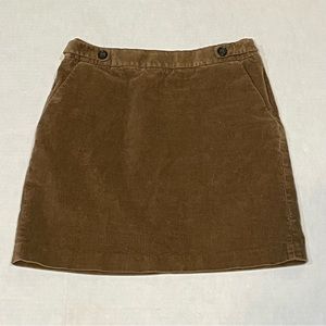 Banana Republic Brown Corduroy Shirt, Women’s Sz 2